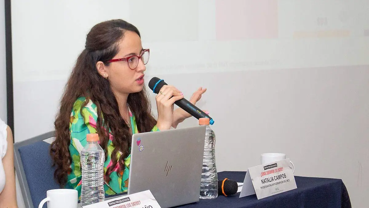 Evento IMCO Natalia Campos