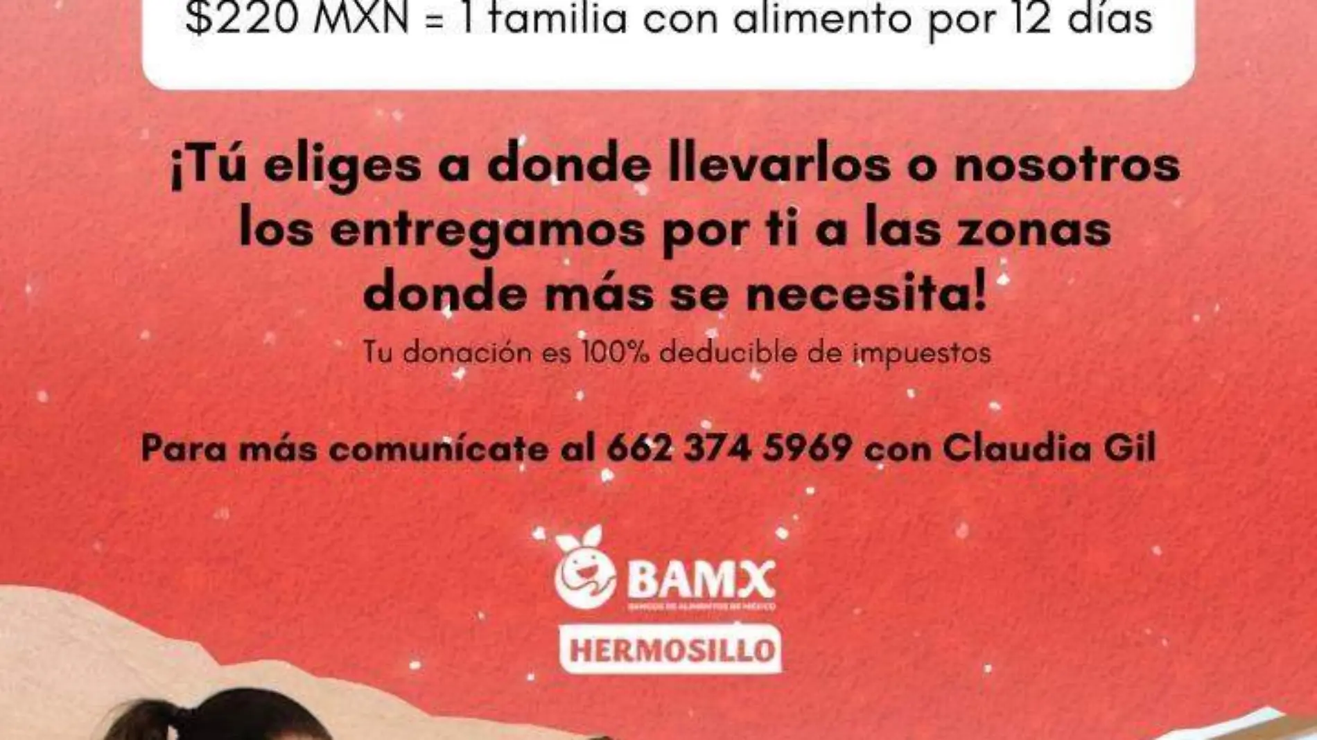 Banco de Alimentos busca de tu ayuda