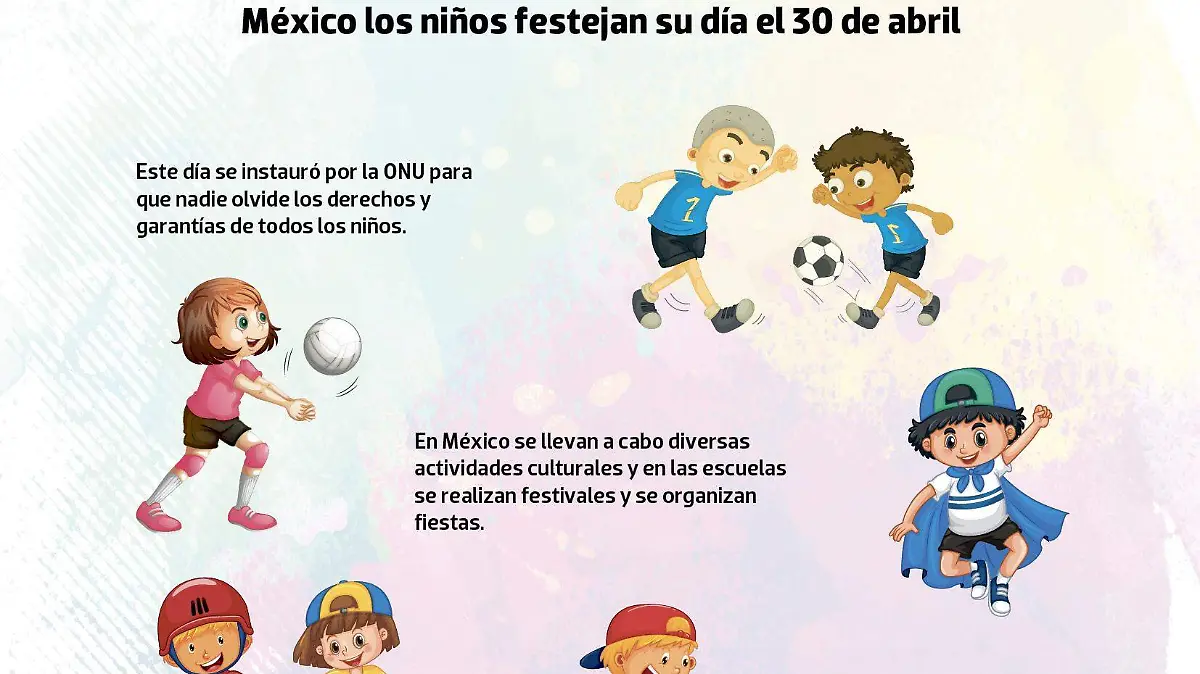 infografía día del niño