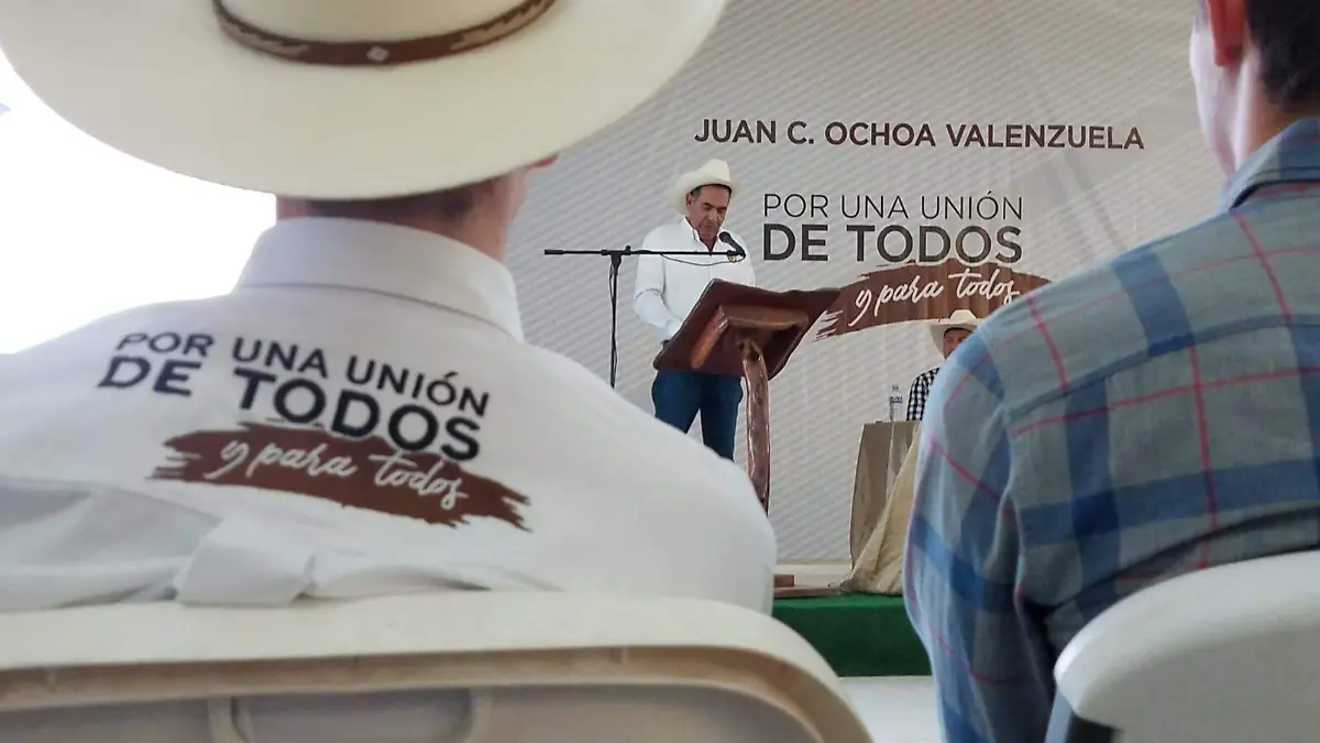 "Estoy aquí para que la unión sea de todos y para todos": Jun Carlos Ochoa