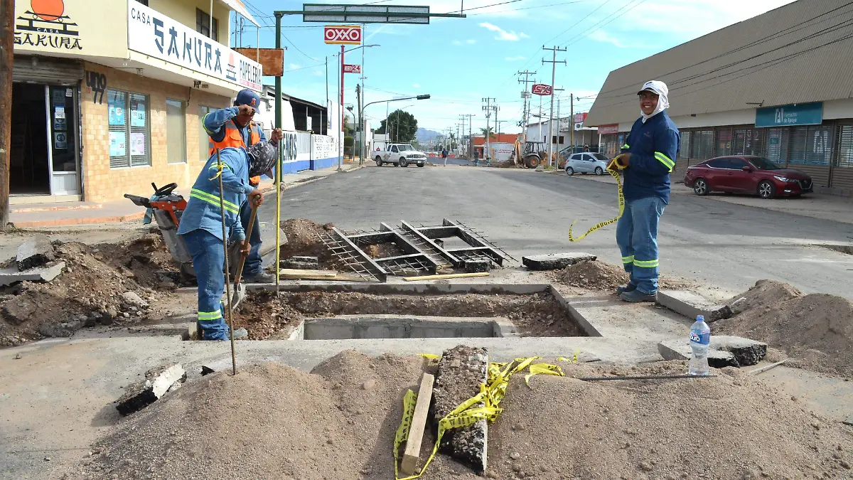 22-03-2023-obras Calle reforma de la  calle Michoacan hacia la Mendoza-Cavillalba (11)