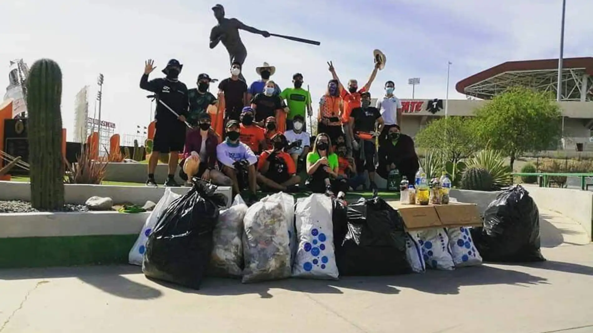 Basura de estadio sonora 