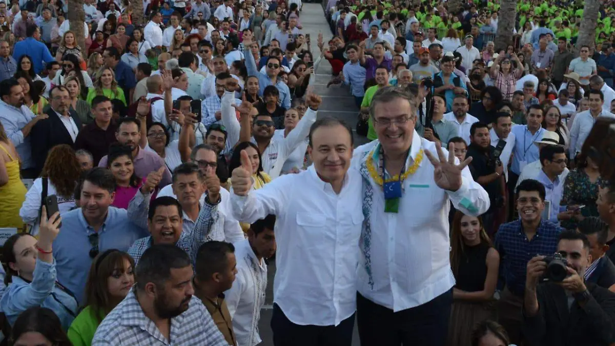Marcelo Ebrard presenta en Hermosillo su libro "El Camino de México"