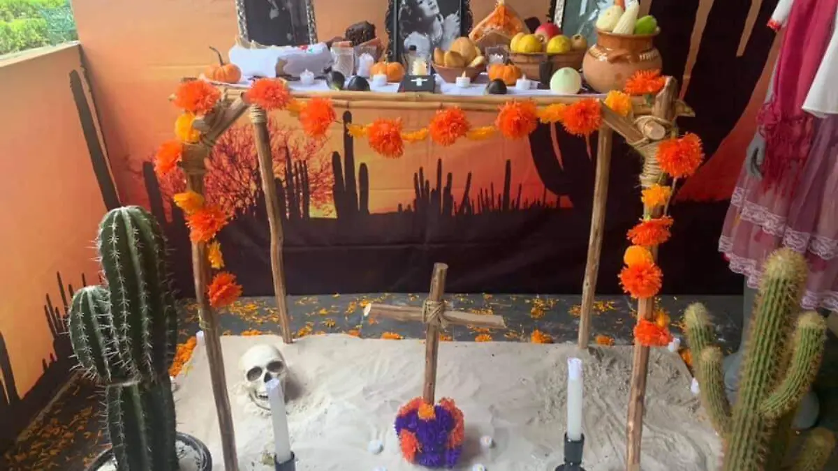 El altar de muertos es algo diferente en Sonora