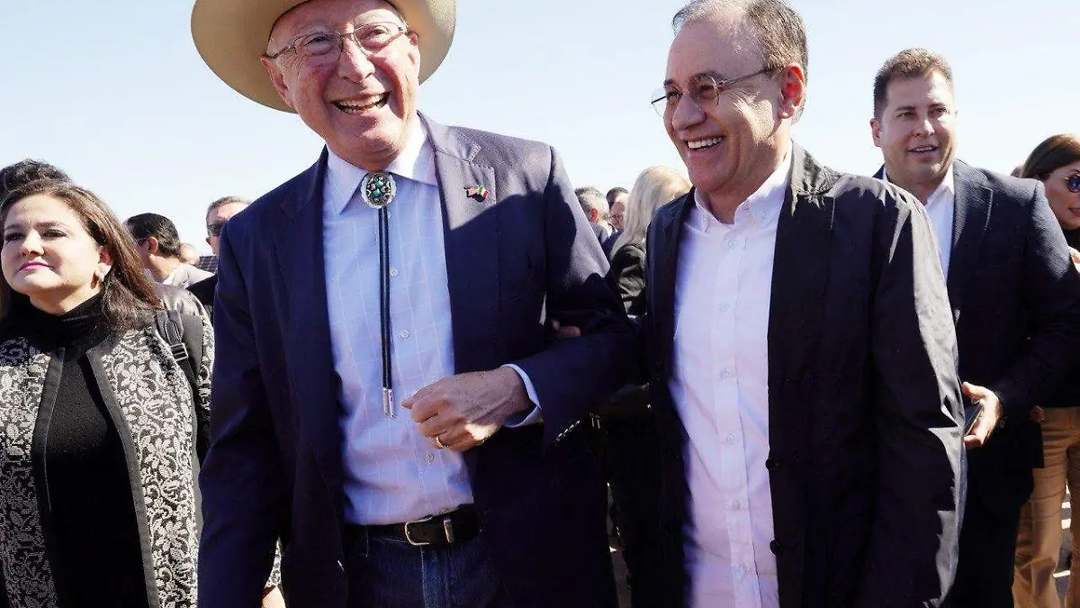 Alfonso Durazo y Ken Salazar