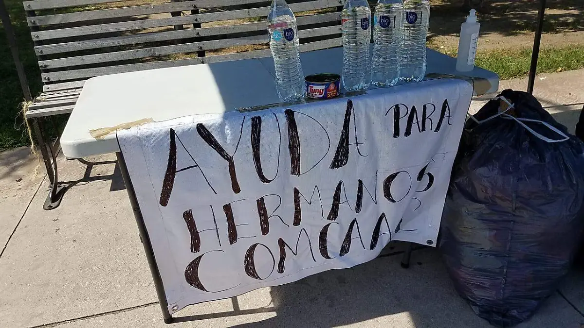 Ayuda para la comunidad seri