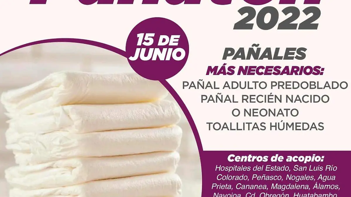 invitación al Pañatón 2022