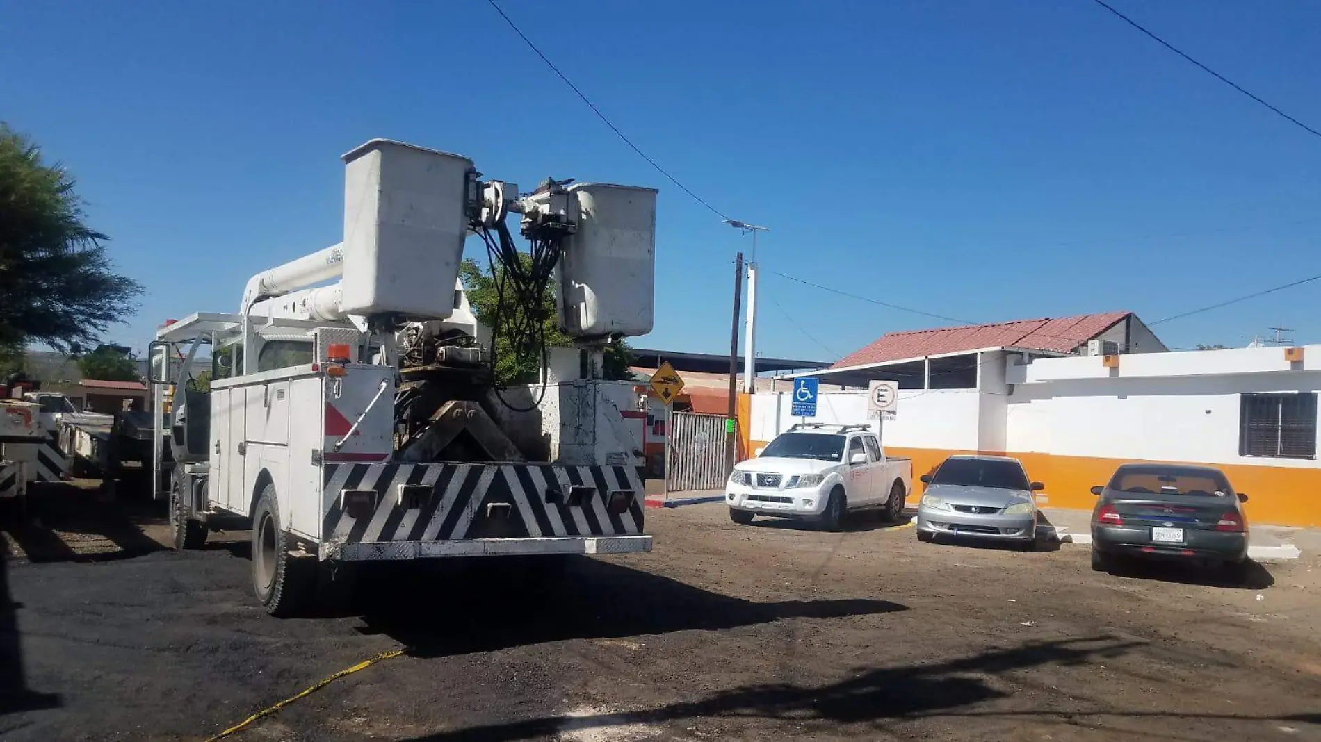 Las máquinas para bachear las calles