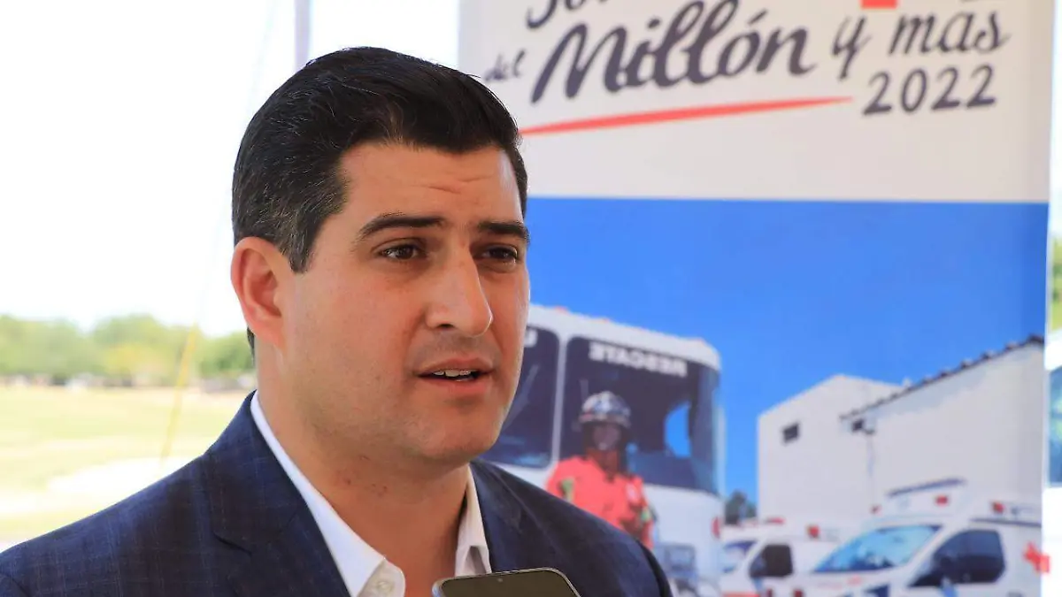 Roberto Mazón Caballero presidente del Patronato de Cruz Roja Hermosillo