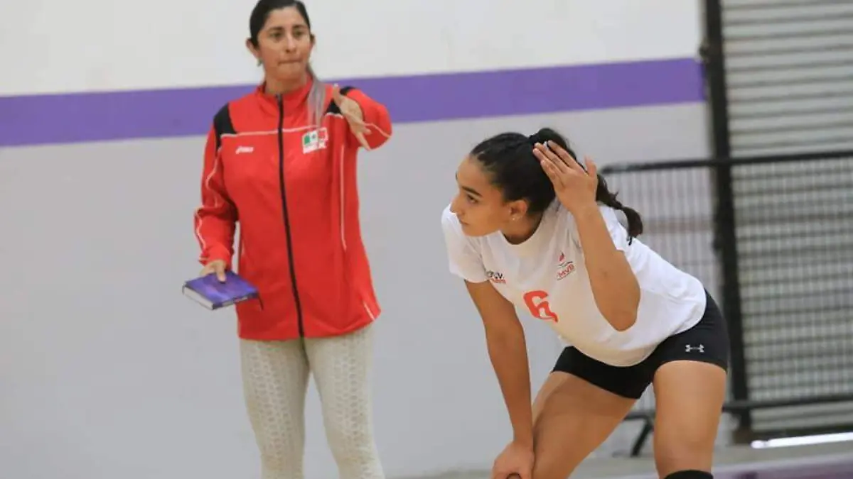 Carla Lorenia Esquer lista para Mundial Sub 18 de Volibol              (Cortesía Codeson)