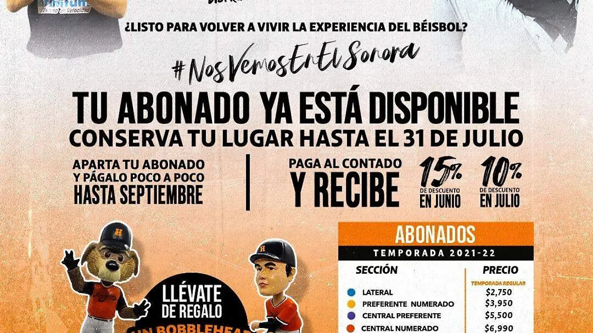 Abonados Naranjeros 2021-22