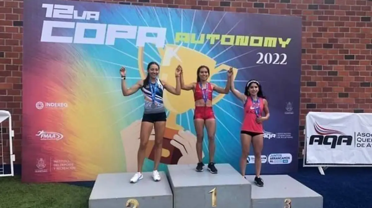 María Talamante tres medallas en Copa Autonomy de Querétaro