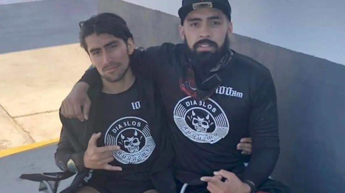 Javier y Omar      (Cortesía Diablos Team)