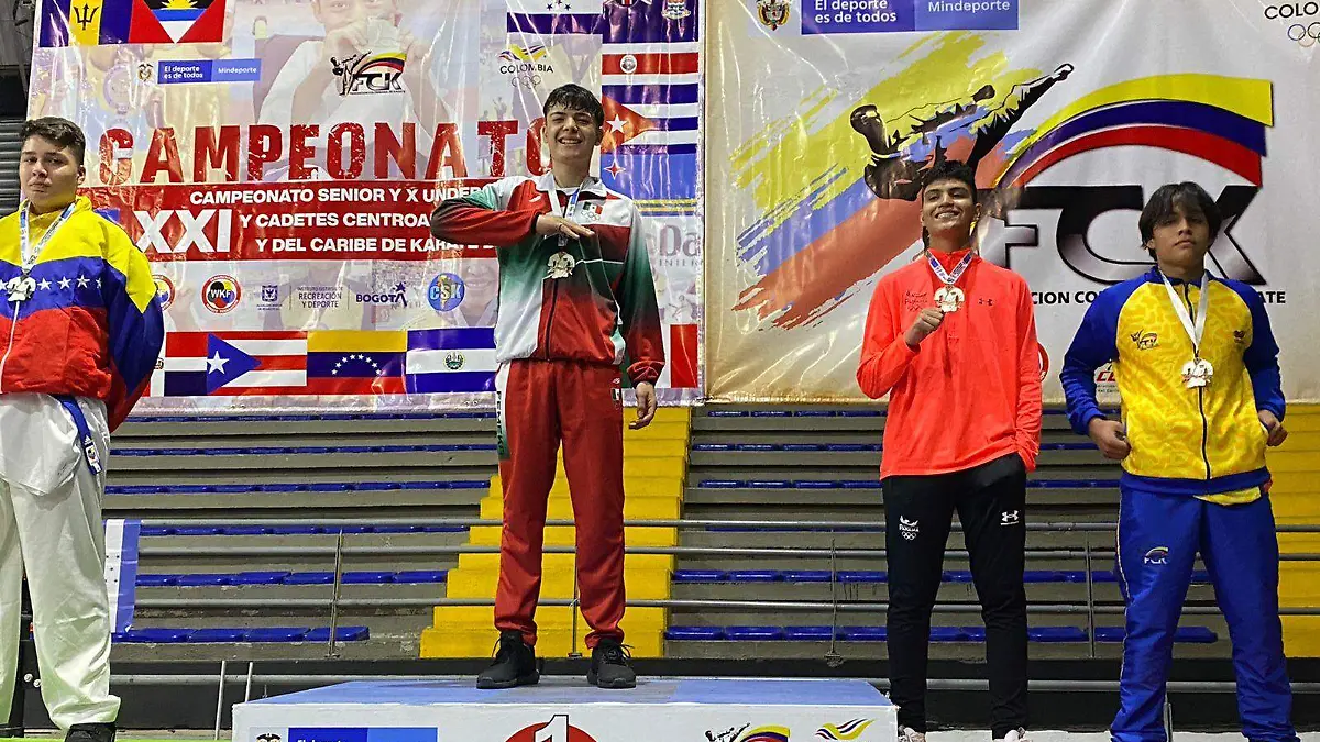 El sonorense Jesús García de Karate Do