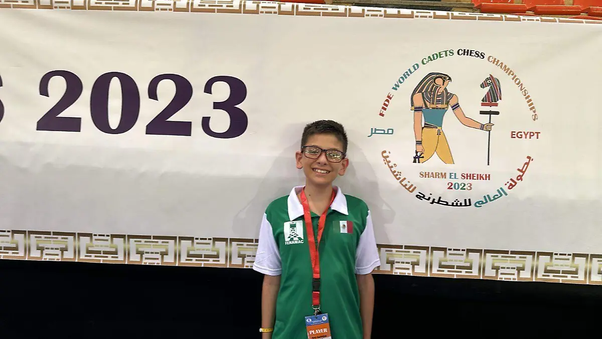 Mateo Ruiz sigue destacando en evento internacional de Ajedrez 