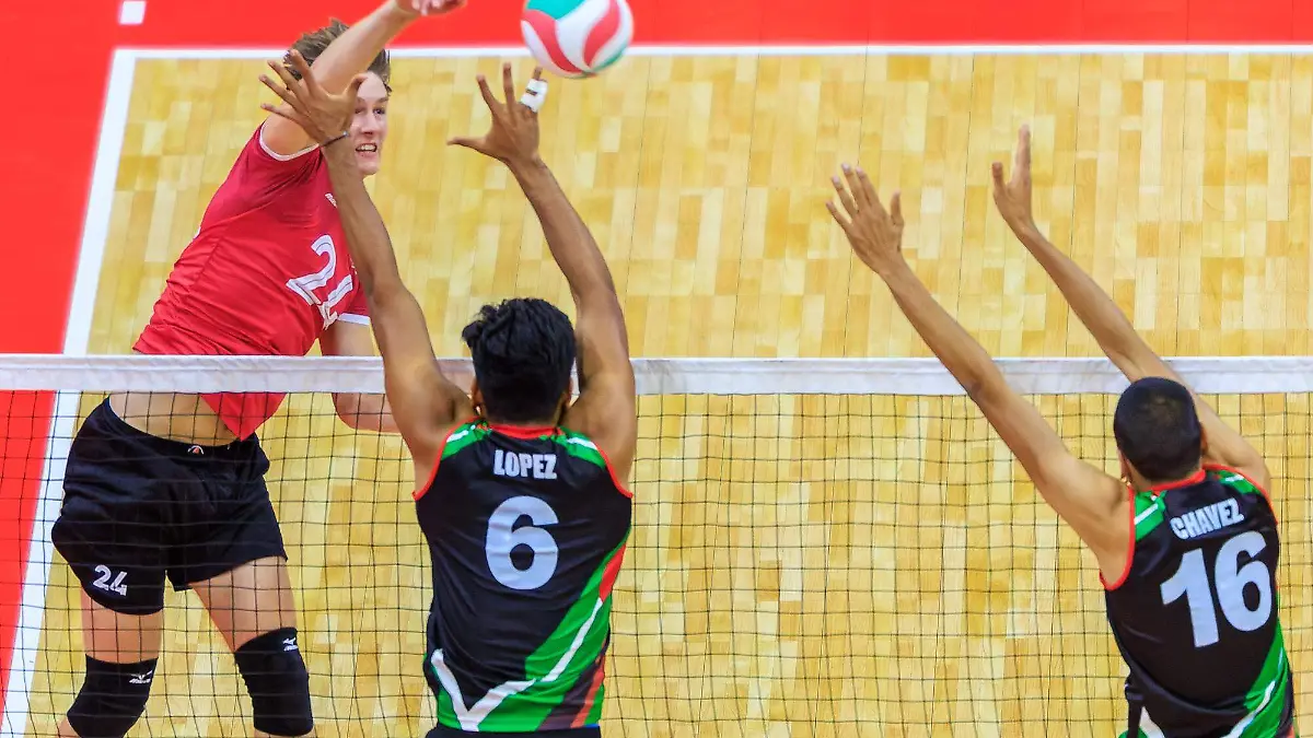 El sonorense Miguel Chávez en Panamericano de Volibol