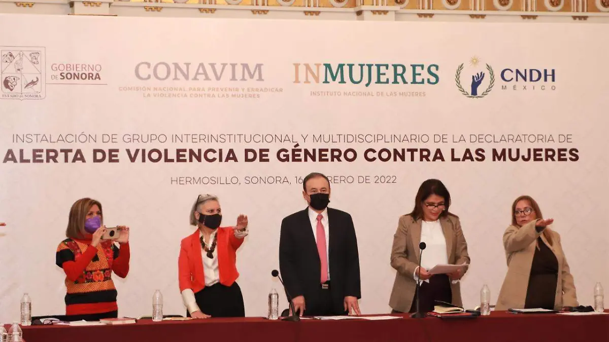 Integran equipo para atender Alerta de Violencia de Genero en Sonora 