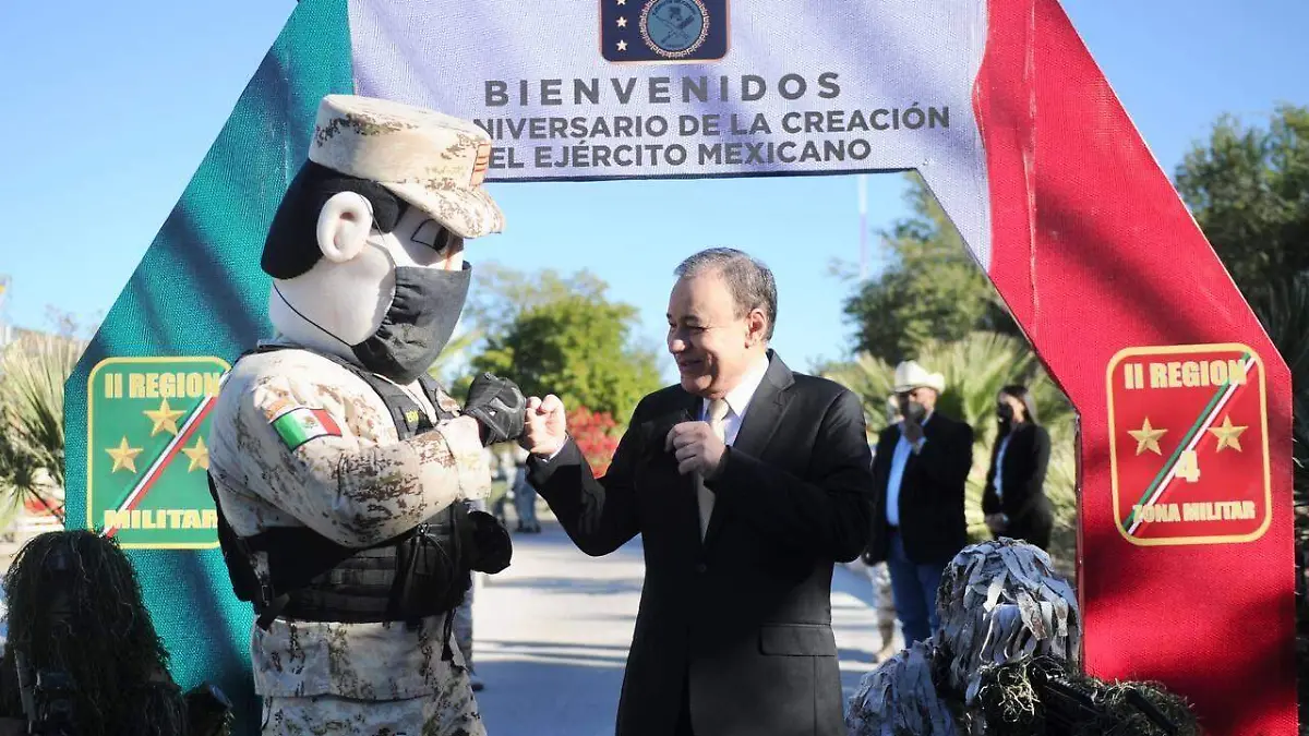 Celebran el 109 aniversario de Ejercito Mexicano
