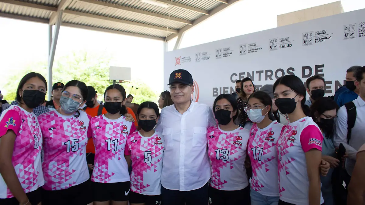 Evento centros de bienestar juvenil Alfonso Durazo niños escuela