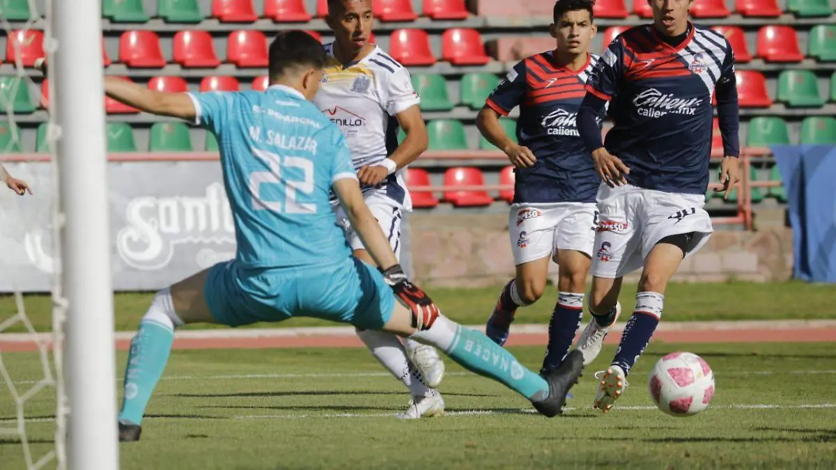 Cimarrones Premier sufre dura goleada ante Zacatecas