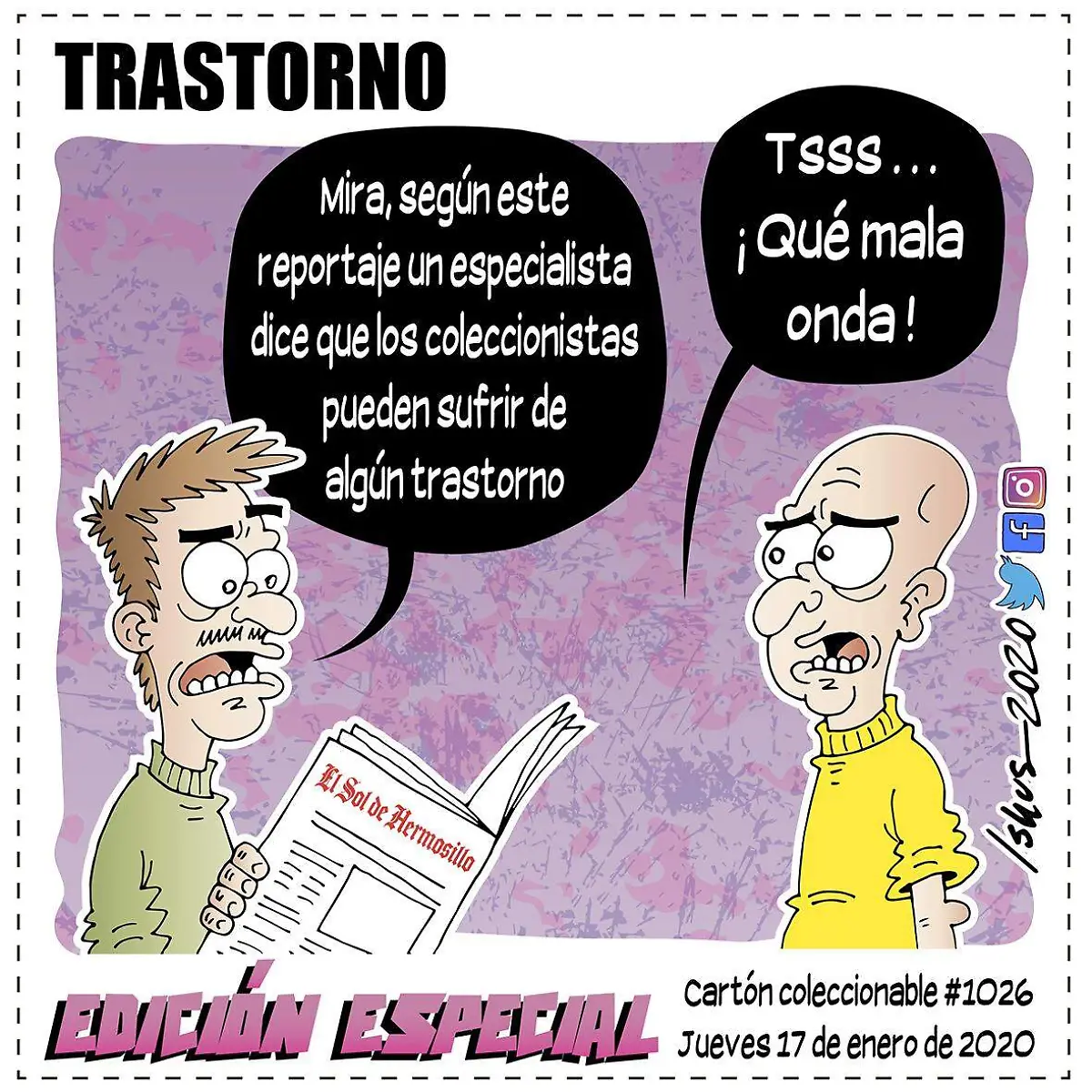 CARTON JUEVES 16 ENERO 2020