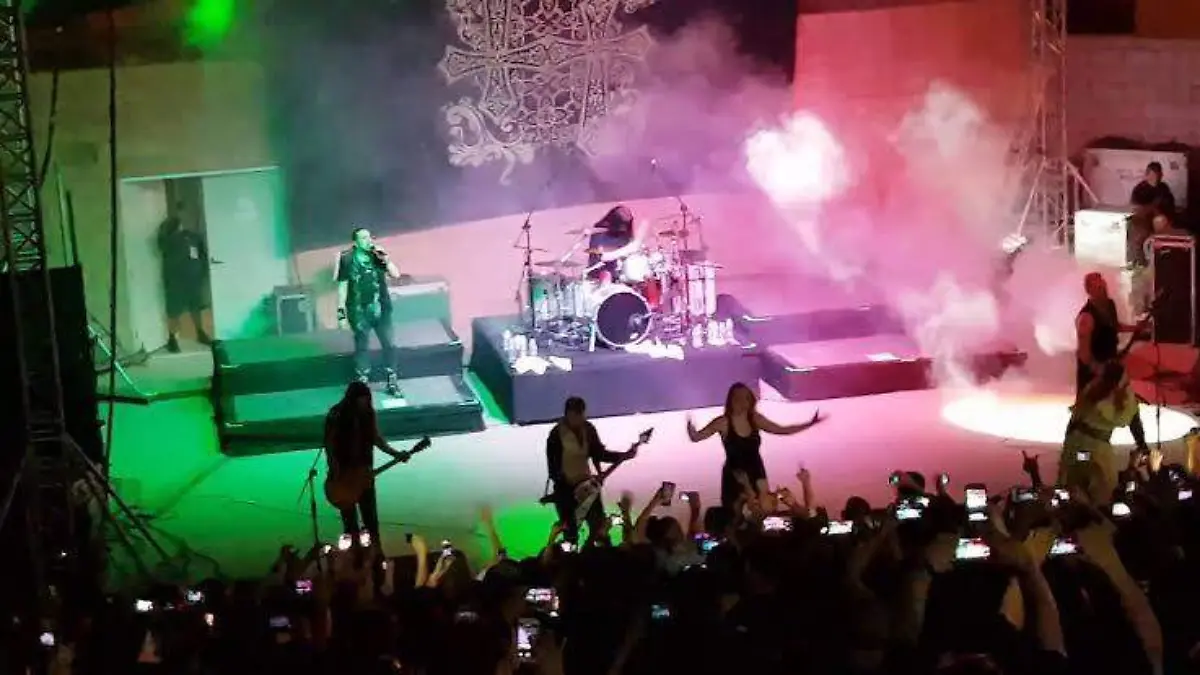 Presentación de Therion en Ciudad Obregón