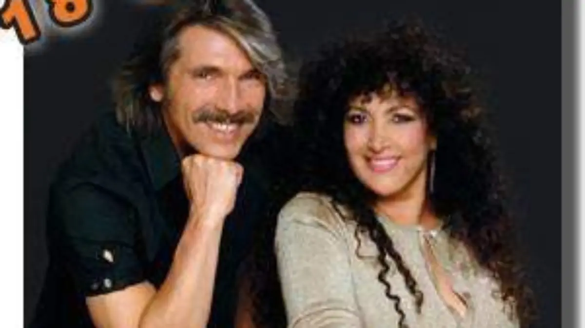 flyer para la presentación de Amanda Miguel y Diego Verdaguer