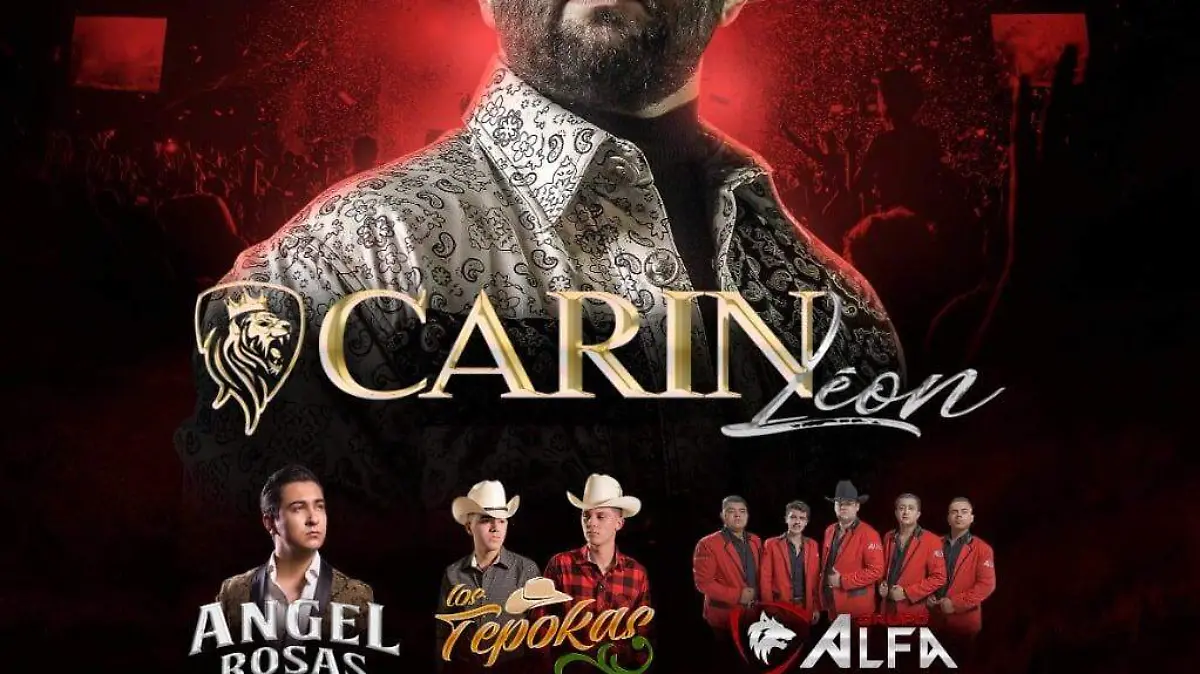 Carín León en concierto 