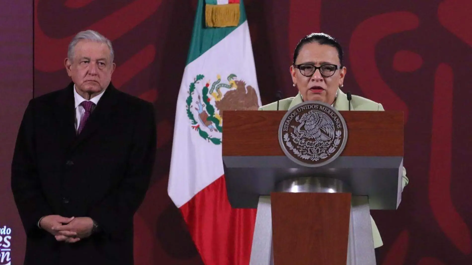 El presidente en su conferencia mañanera