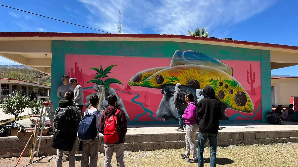 Mural en Granados