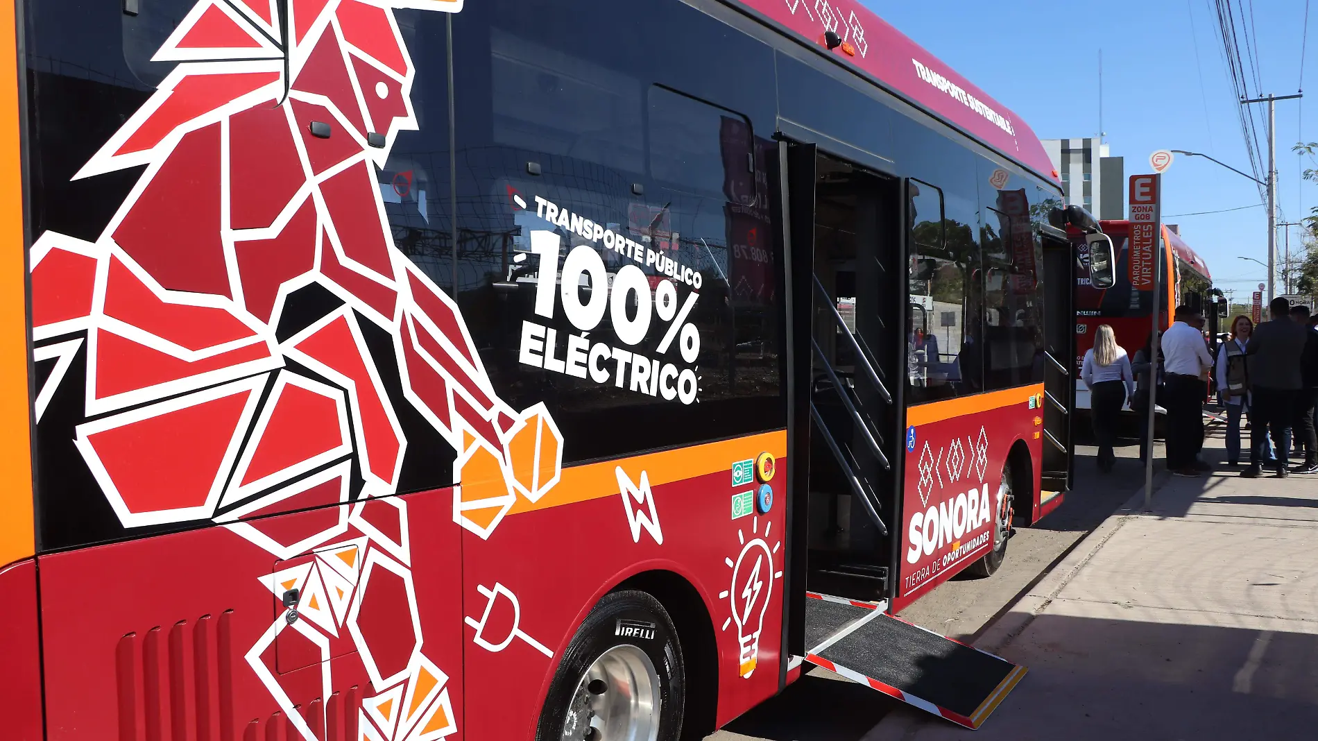 Camiones electrico transporte público 