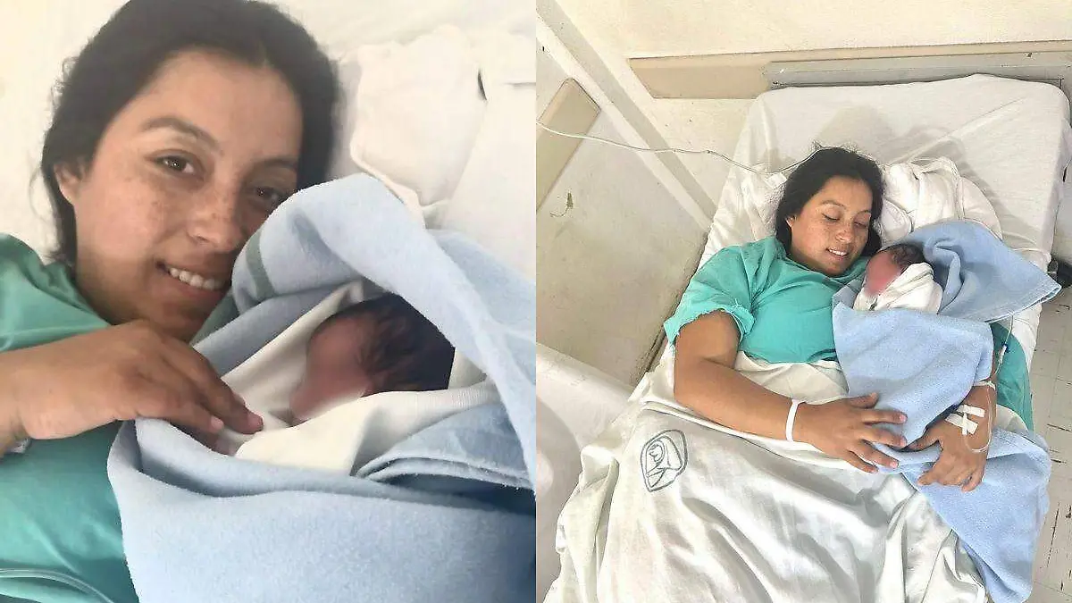 Nacimiento niño año nuevo en Sonora