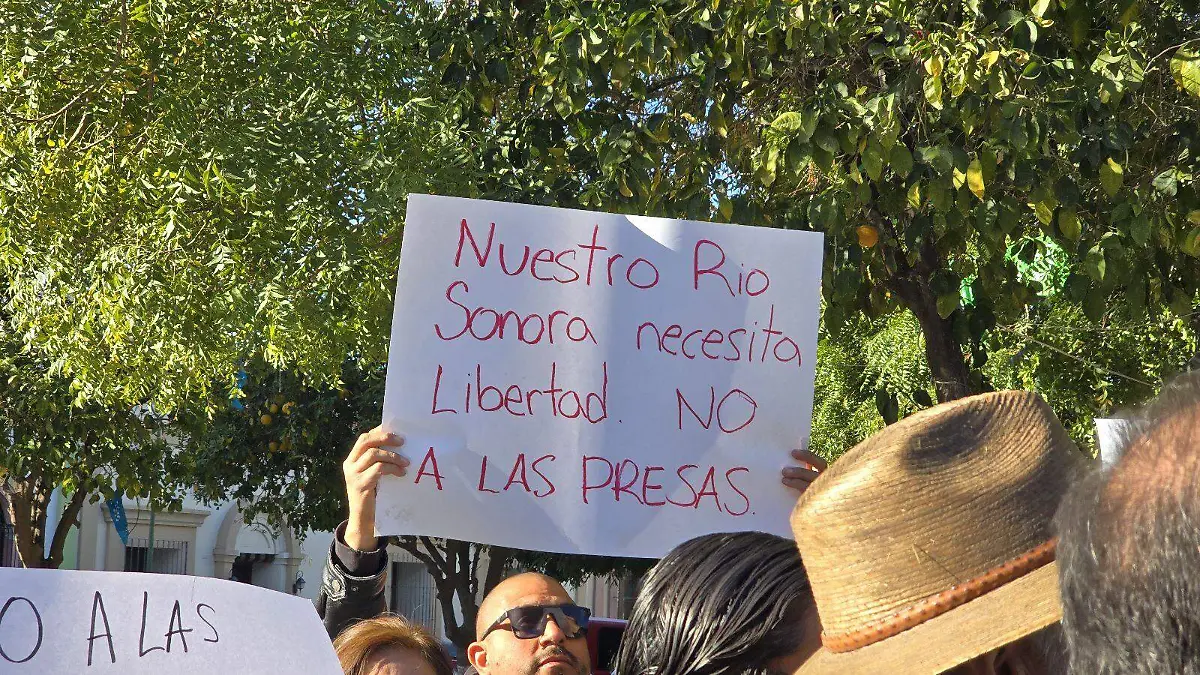 manifestación presas