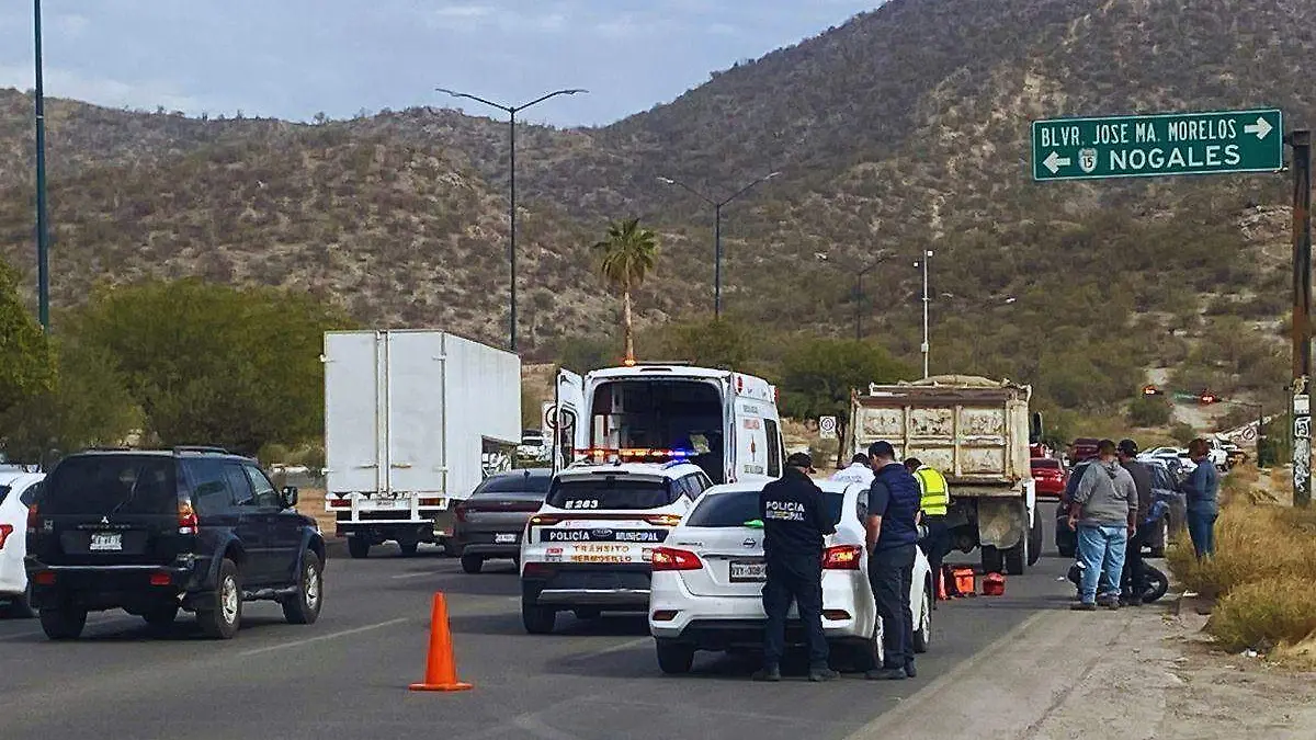 Accidente motociclista Progreso