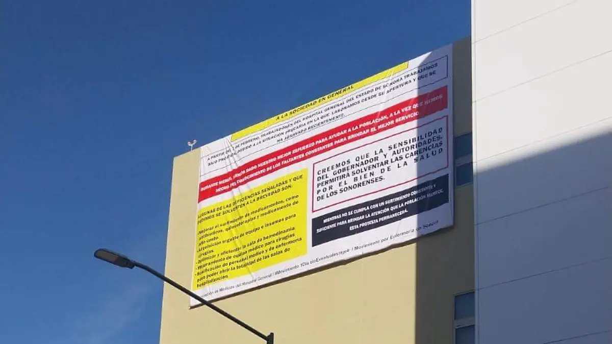 HGES trabajo bajo protesta 