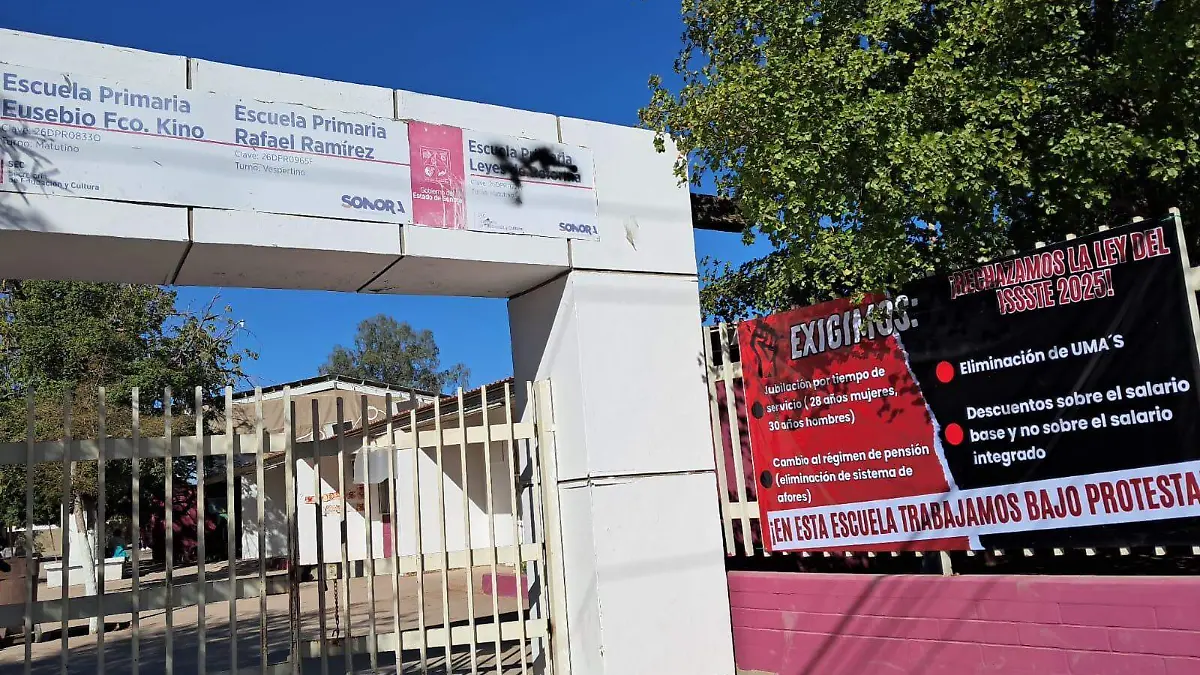 Paro de labores escuelas de educación basica 2025