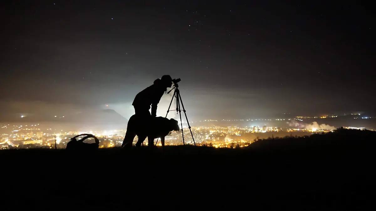 silhouette-man-dog