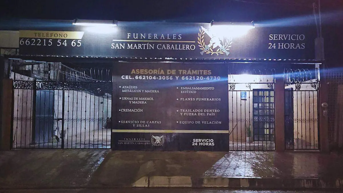Embalsamadora en Sonora