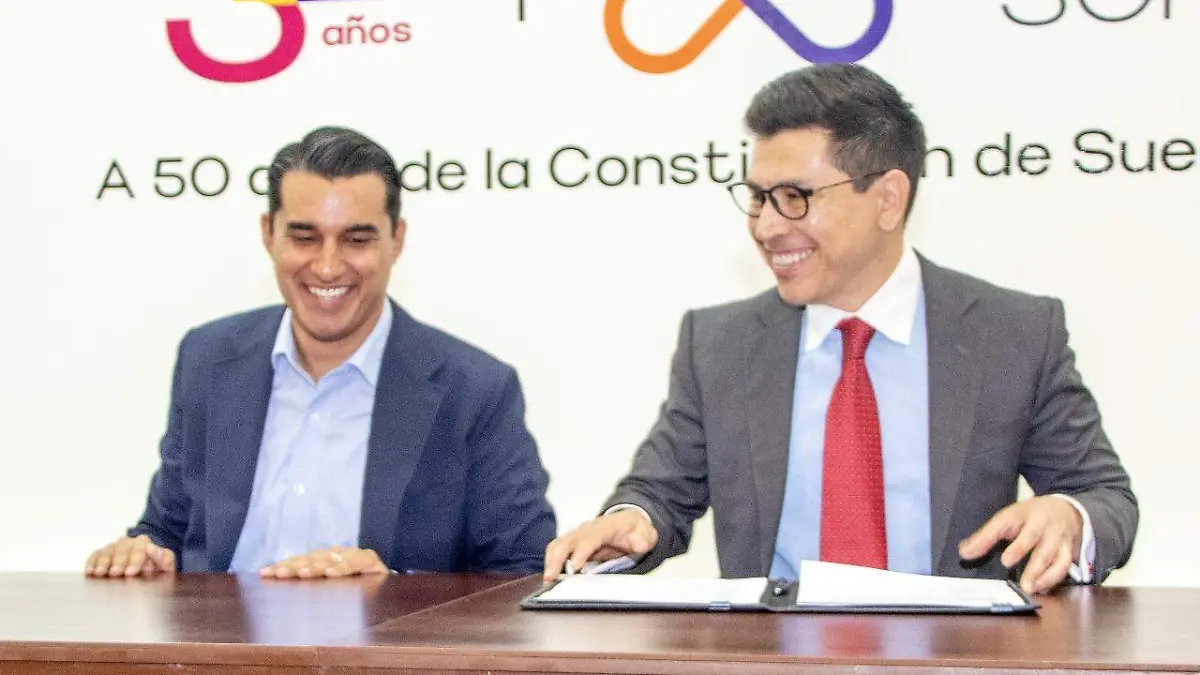 Firma de convenio CEDH y SEC