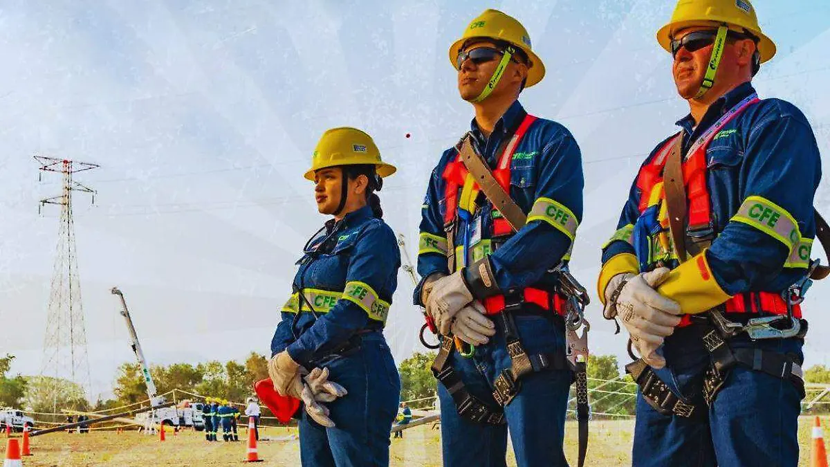 Trabajadores CFE