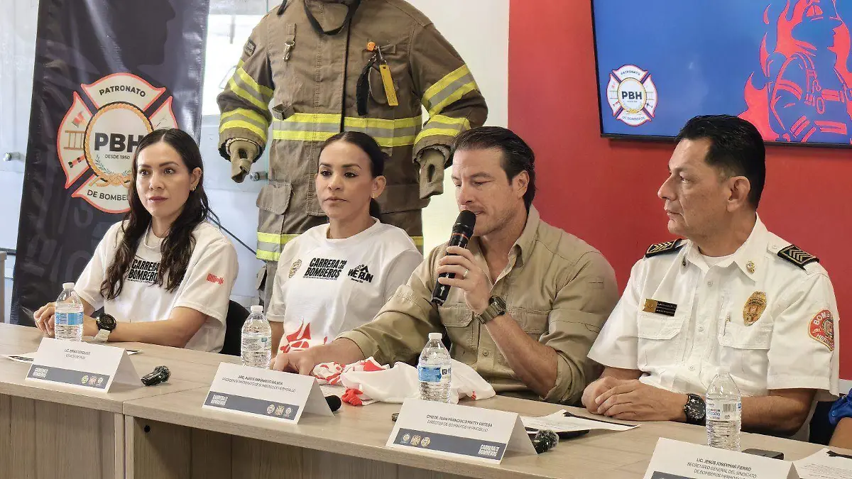 Bomberos de Hermosillo organizan carrera con causa