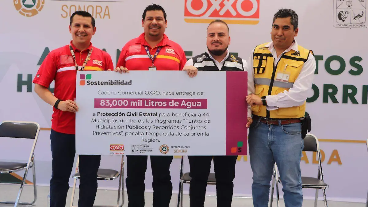 donación de botellas