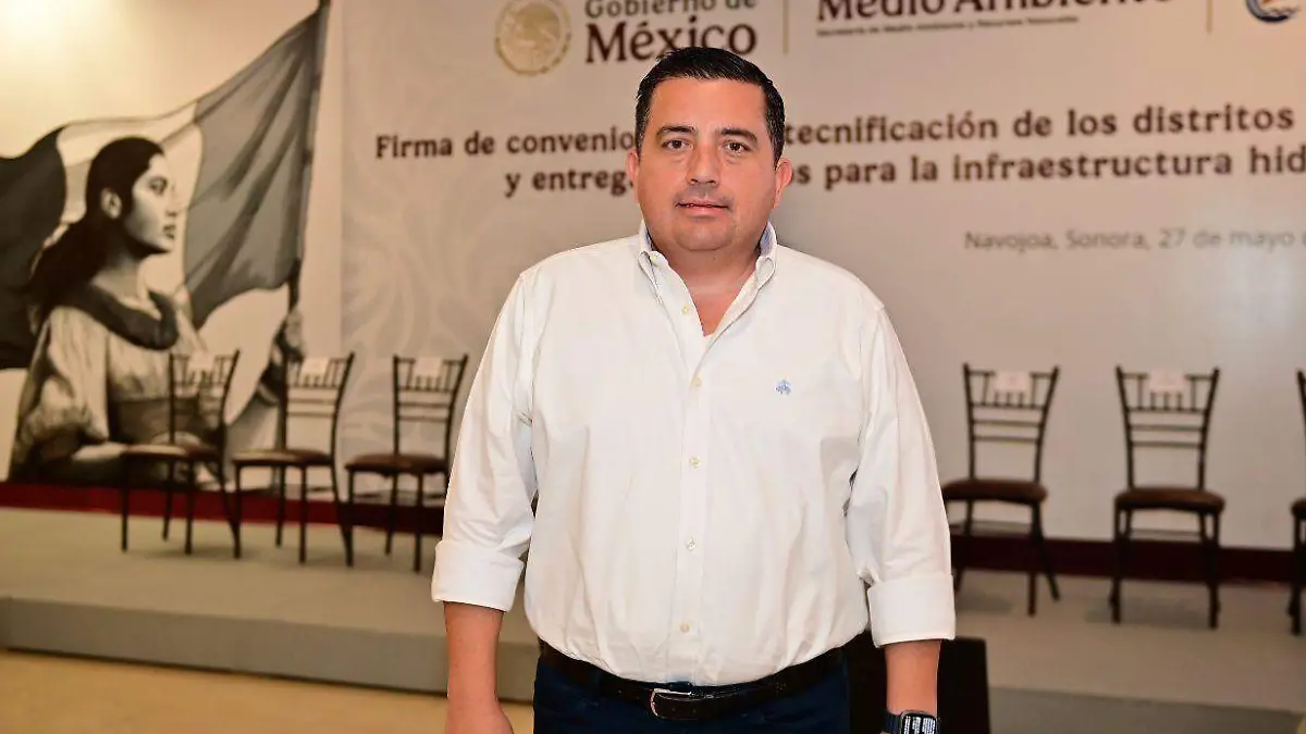 Luis Antonio Cruz Carrillo, presidente de la Asociación de Organismos Agrícolas del Sur de Sonora (Aoass)