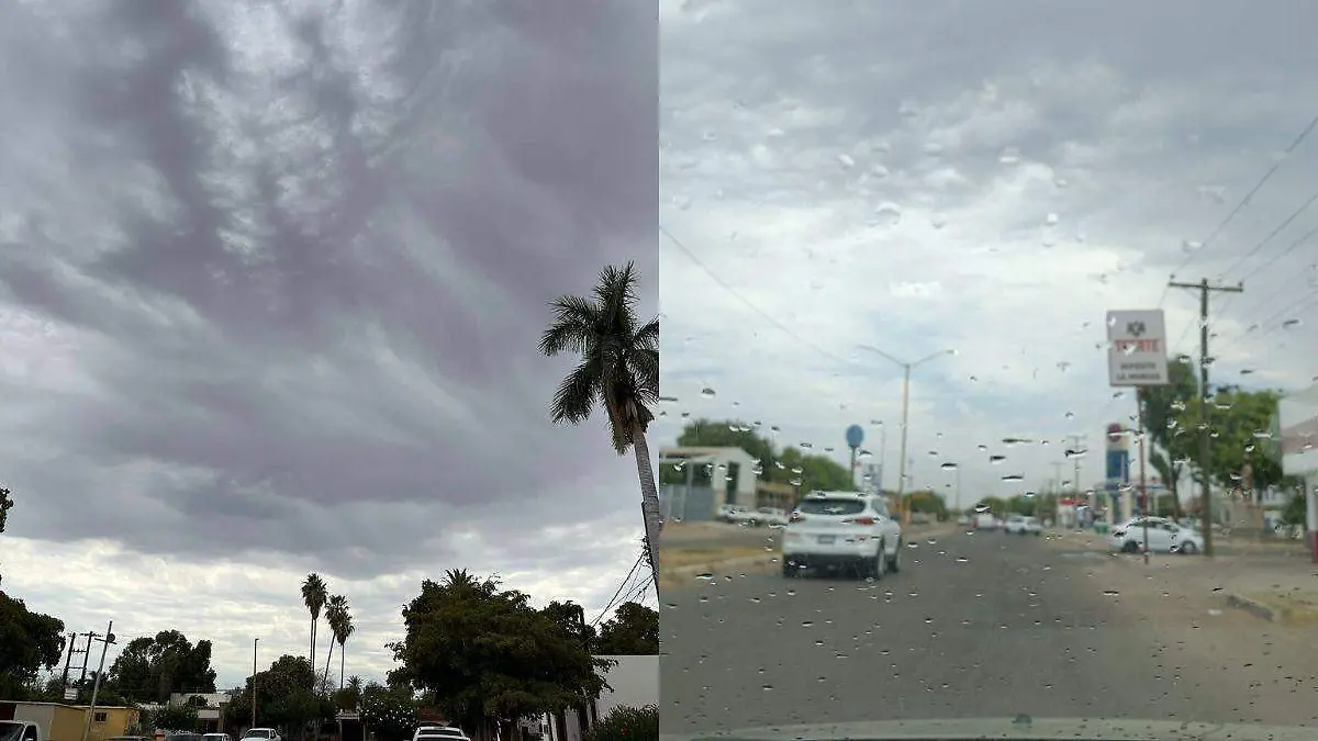 Llegan las primeras lluvias de la temporada al sur de Sonora