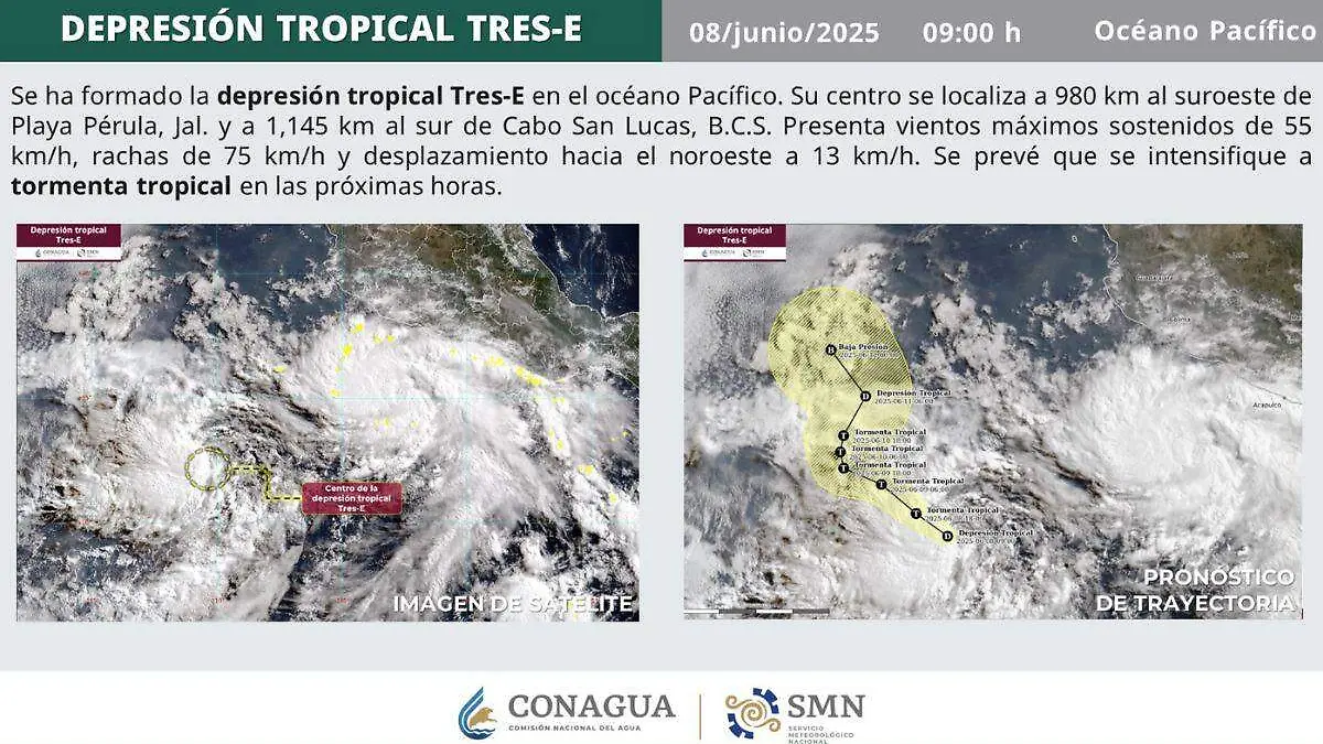 depresión conagua