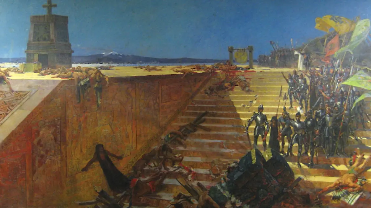 La caída de Tenochtitlan