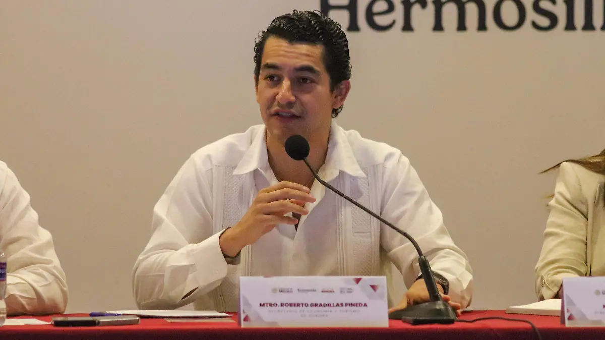Roberto Gradillas Pineda, titular de la Secretaría de Economía y Turismo en Sonora
