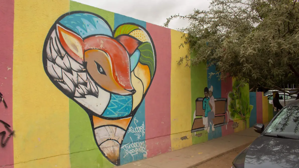 Murales en la Cholla arte callejero - Mike Acosta (1)
