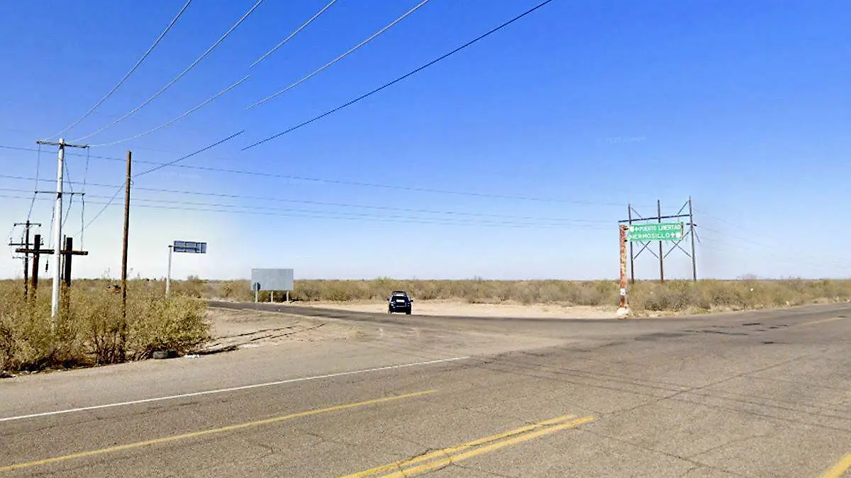 Carretera 36 y Carretera Bahía de Kino