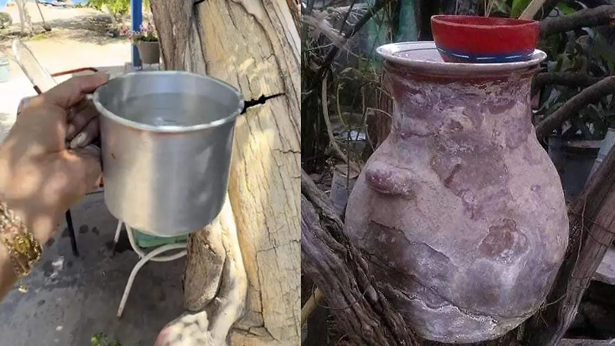Agua de Tinaja de barro